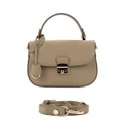 Women hand bag 022g light grey