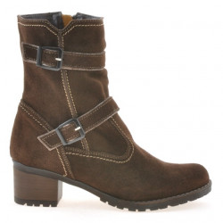 Women boots 3278 cafe velour