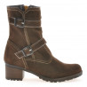 Women boots 3278 cafe velour