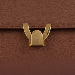 Women shoulder bag 032g cognac