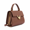 Women shoulder bag 032g cognac