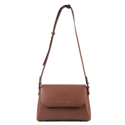 Women shoulder bag 040g 01 biz cognac