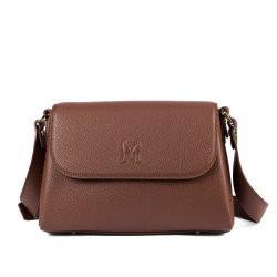 Women shoulder bag 040g biz cognac