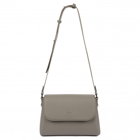 Women shoulder bag 040g 01 taupe