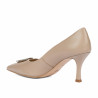 Women stylish, elegant shoes 1318 beige