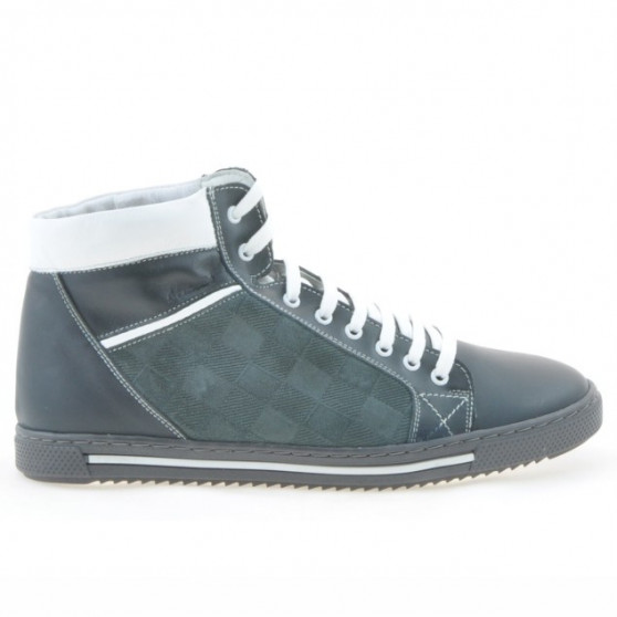 Men boots 467 gray+white