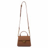 Women shoulder bag 032g golden brown