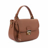 Women hand bag 022g golden brown
