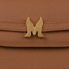 Women shoulder bag 033g golden brown
