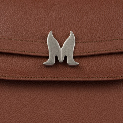 Women shoulder bag 033g 01 cognac