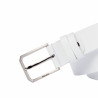 Men belt 70b white