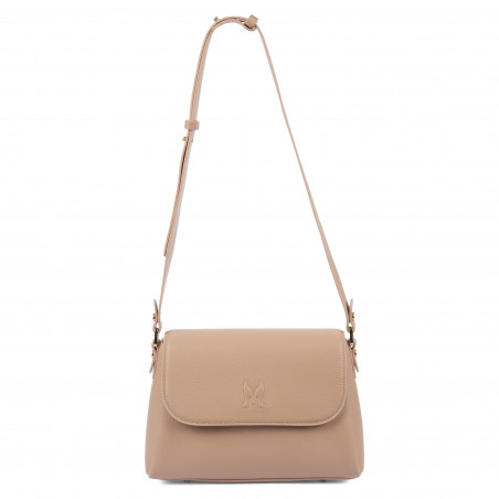 Women shoulder bag 040g latte