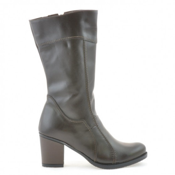 Women knee boots 3236 cafe