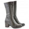 Women knee boots 3236 cafe