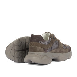 Women sport shoes 6102 sand velour combined 01