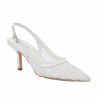 Women sandals 1368 white combined