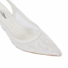 Women sandals 1368 white combined