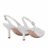 Women sandals 1368 white combined