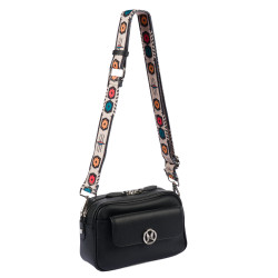 Women shoulder bag 014g 01 biz black
