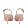 Women sandals 1368 beige combined