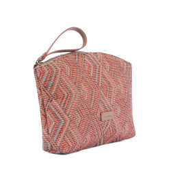 Women hand bag 213g 01 motiv pink combined