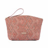 Women hand bag 213g motiv pink combined