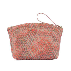 Women hand bag 213g motiv pink combined