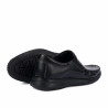 Men loafers, moccasins 9002 black