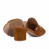 Women sandals 1367 camel velour