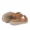 Women sandals 5123-1 brown