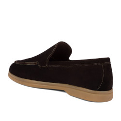 Men loafers, moccasins 980 velour cacao