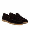 Men loafers, moccasins 980 velour cacao