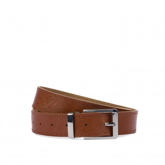 Women belt 26mc brown safiano