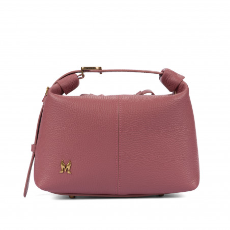 Women hand bag 037-1g framboise