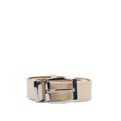 Women belt 27mc beige safiano