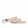 Women belt 27mc beige safiano