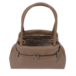 Women shoulder bag 053g 01 cappuccino
