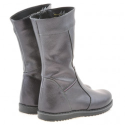 Children knee boots 3212 purple pearl