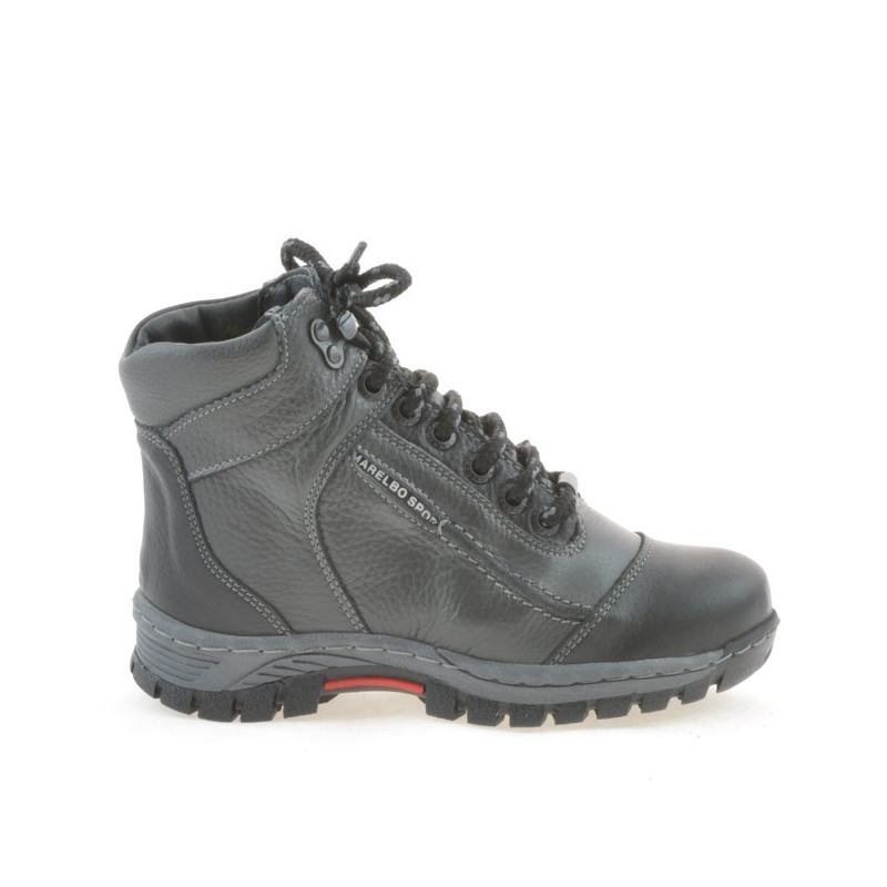 Children boots 3219 black+gray