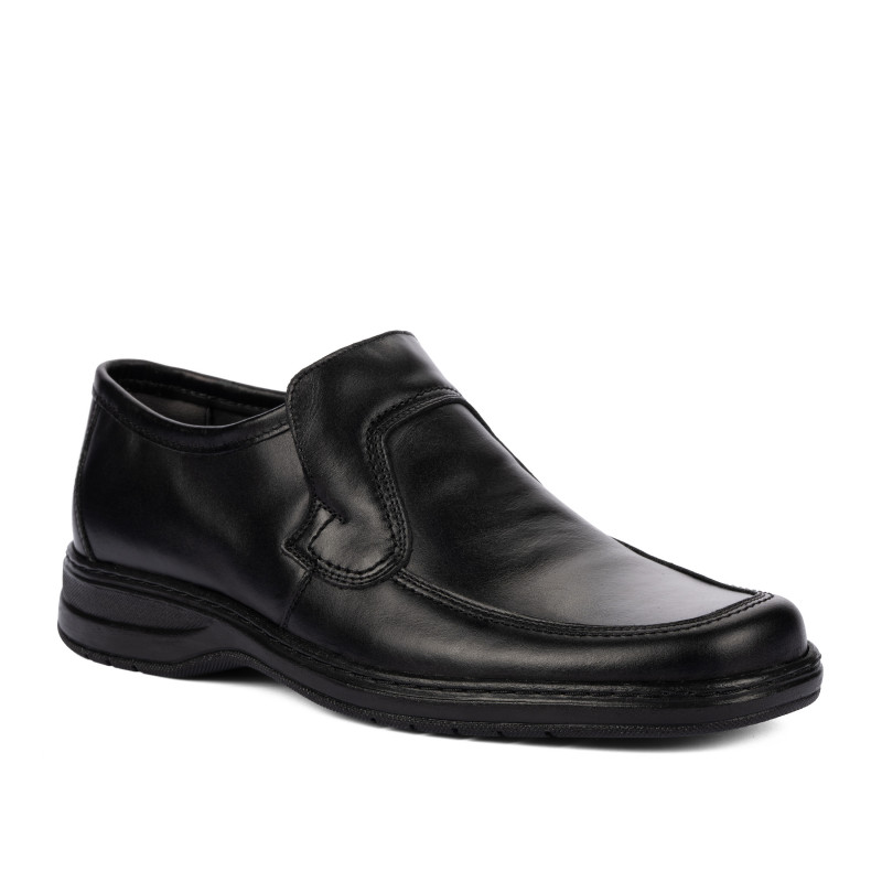 Men stylish, elegant shoes 969 black
