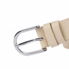 Women belt 43-1m beige safiano