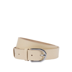 Women belt 43-1m beige safiano