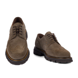 Men casual shoes 989 sand velour