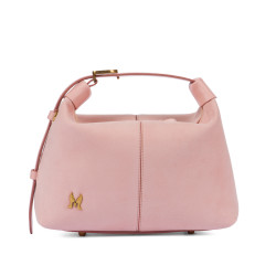 Women hand bag 037-1g camoscio baby pink
