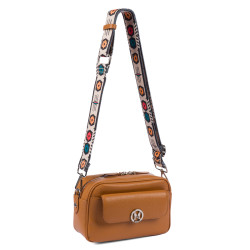 Women shoulder bag 014g 01 biz caramel