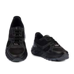 Pantofi casual/sport barbati 996 black velour combined