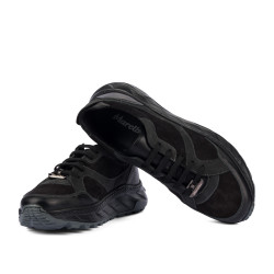 Pantofi casual/sport barbati 996 black velour combined