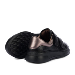Women sport shoes 6008-1sc black combined