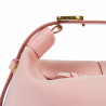 Women hand bag 037g camoscio baby pink