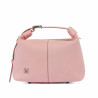 Women hand bag 037-1g 01 camoscio baby pink